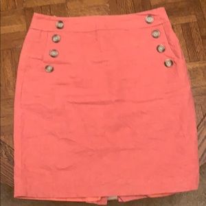 Coral Anne Taylor loft skirt